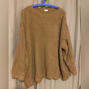 Oversize chunk knit the simple folk organic cotton sweater